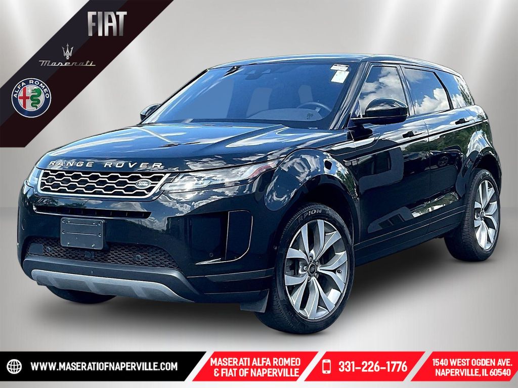 Black 2020 Land Rover Range Rover Evoque P250 SE AWD SUV / Crossover All-Wheel Drive 9-Speed Automatic