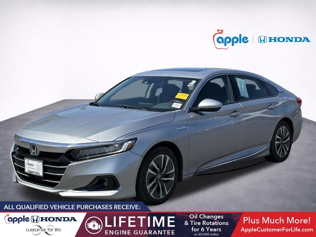 Used 2021 Honda Accord Hybrid EX with VIN 1HGCV3F44MA003155 for sale in Ellicott City, MD