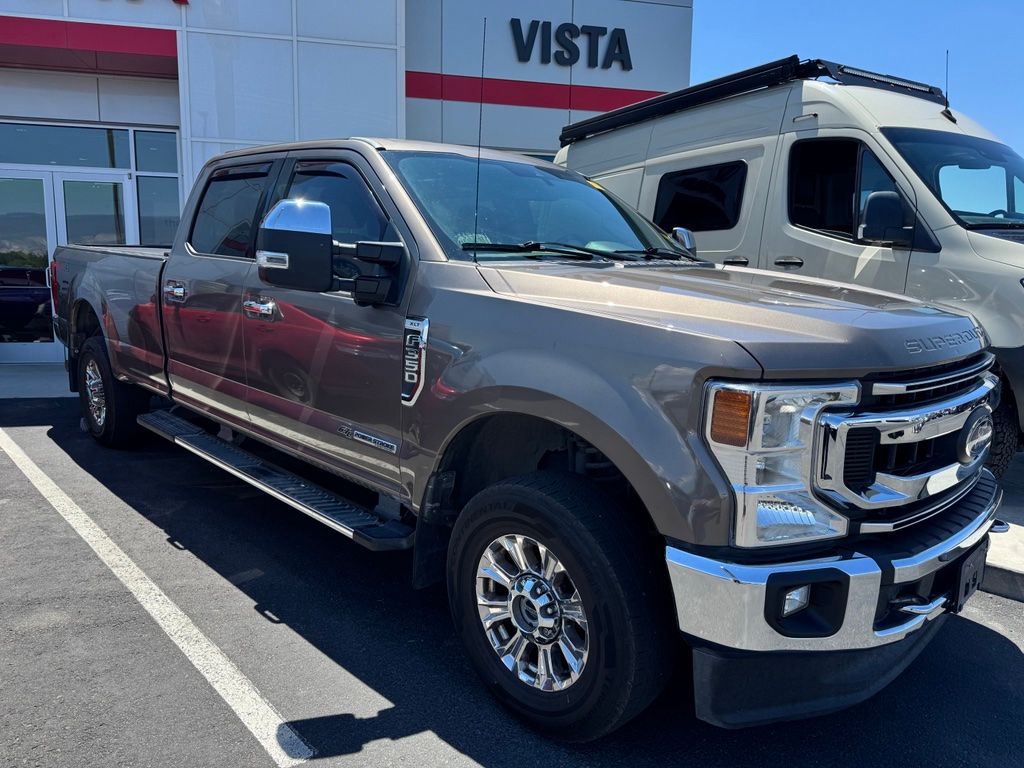 Stone Gray Metallic 2020 Ford F-350 Super Duty Pickup Truck Four-Wheel Drive Automatic