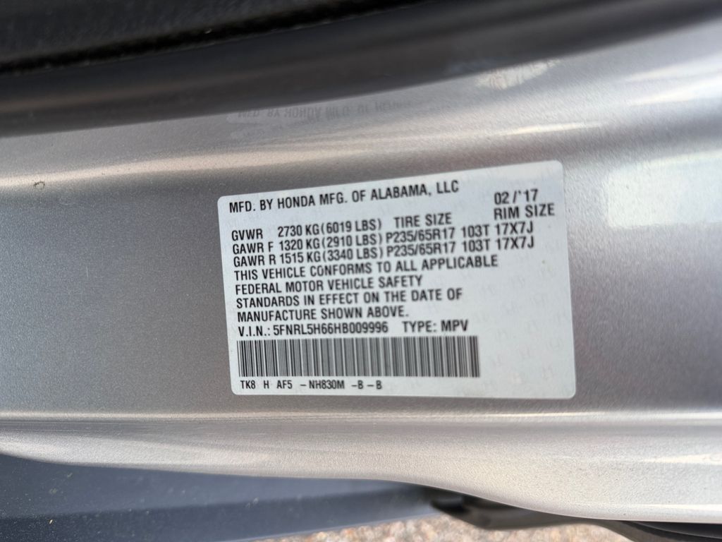 used 2017 Honda Odyssey car, priced at $14,867