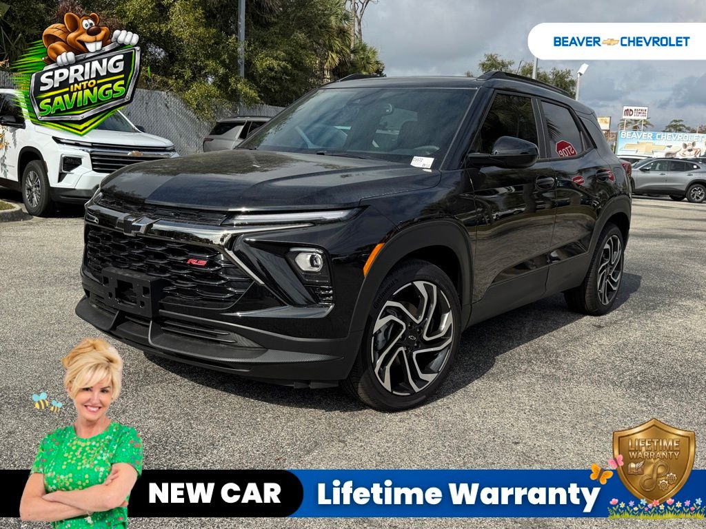 Black Metallic 2026 Chevrolet Trailblazer RS FWD SUV / Crossover Front-Wheel Drive Continuously Variable Transmission