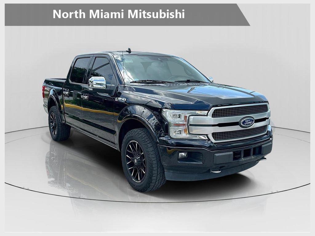 Black Metallic 2019 Ford F-150 Pickup Truck Four-Wheel Drive Automatic