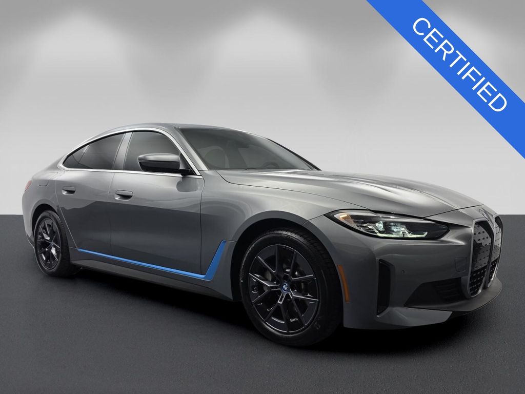 Skyscraper Gray Metallic 2023 BMW i4 eDrive35 Gran Coupe FWD Sedan Rear-Wheel Drive Automatic