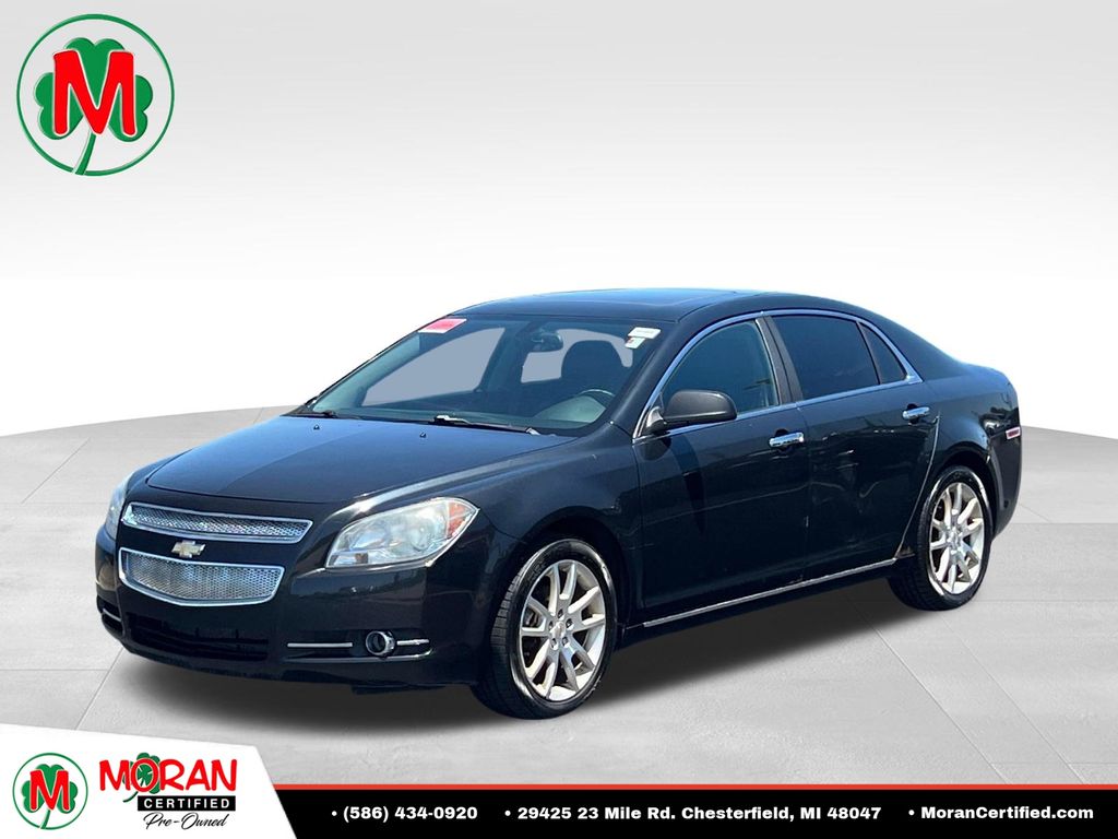 Black Granite Metallic 2010 Chevrolet Malibu LTZ FWD Sedan Front-Wheel Drive 6-Speed Automatic Overdrive