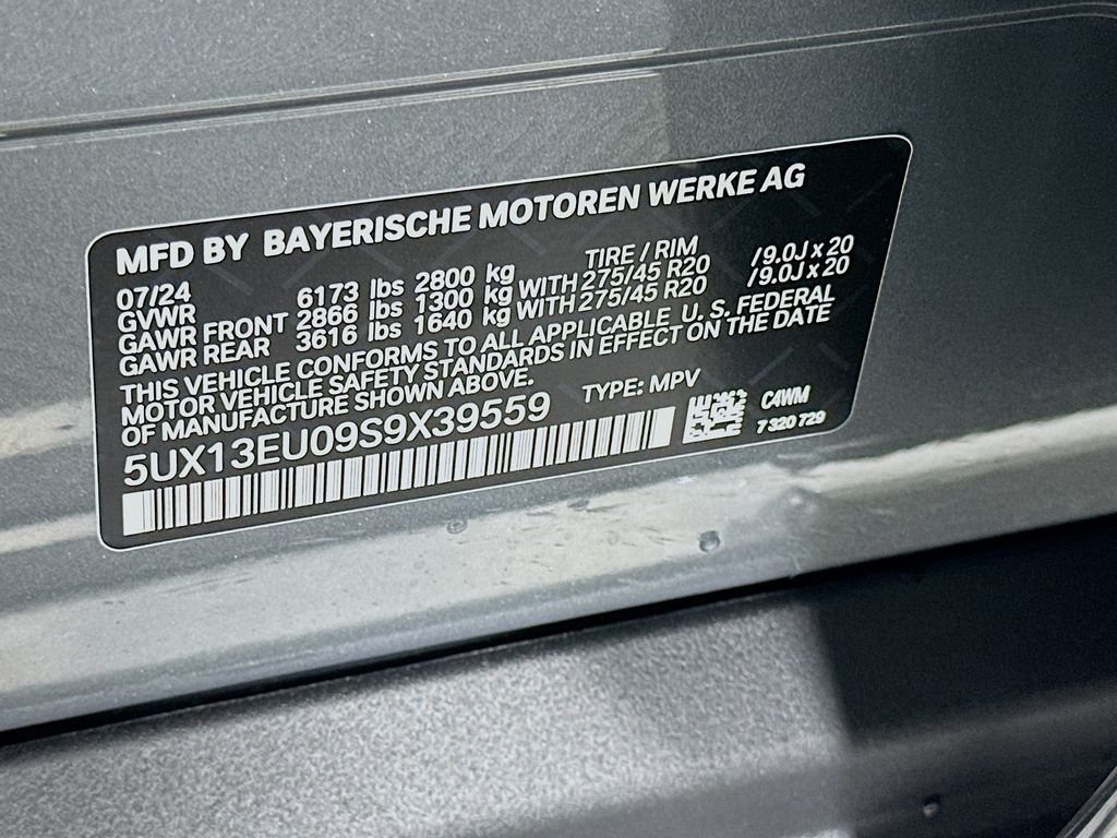 2025 BMW X5 sDrive40i 24