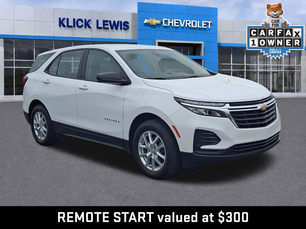 2024 Chevrolet Equinox LS White at Bob Ruth Ford