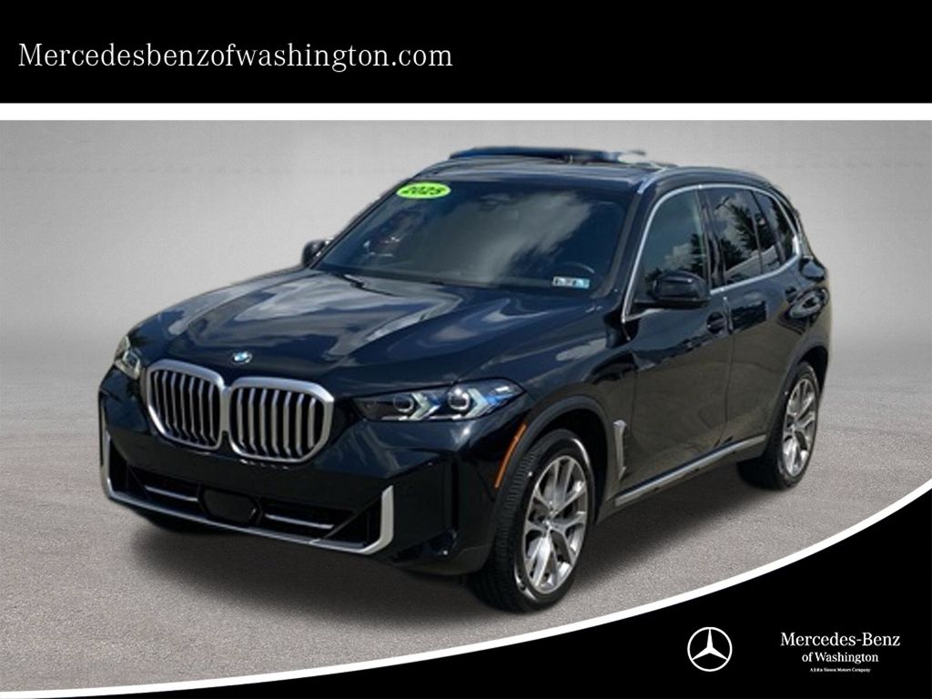 2025 BMW X5 xDrive40i Black at Audi Porsche Sewickley