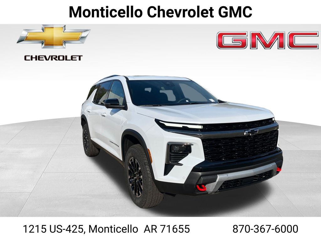 Polar White Tricoat 2026 Chevrolet Traverse Z71 AWD SUV / Crossover Four-Wheel Drive 8-Speed Automatic
