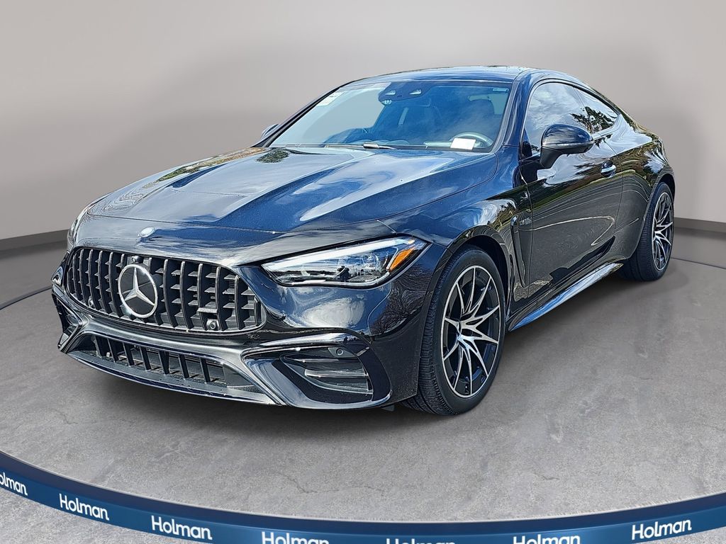 Obsidian Black Metallic 2025 Mercedes-Benz CLE Coupe All-Wheel Drive 9-Speed Automatic