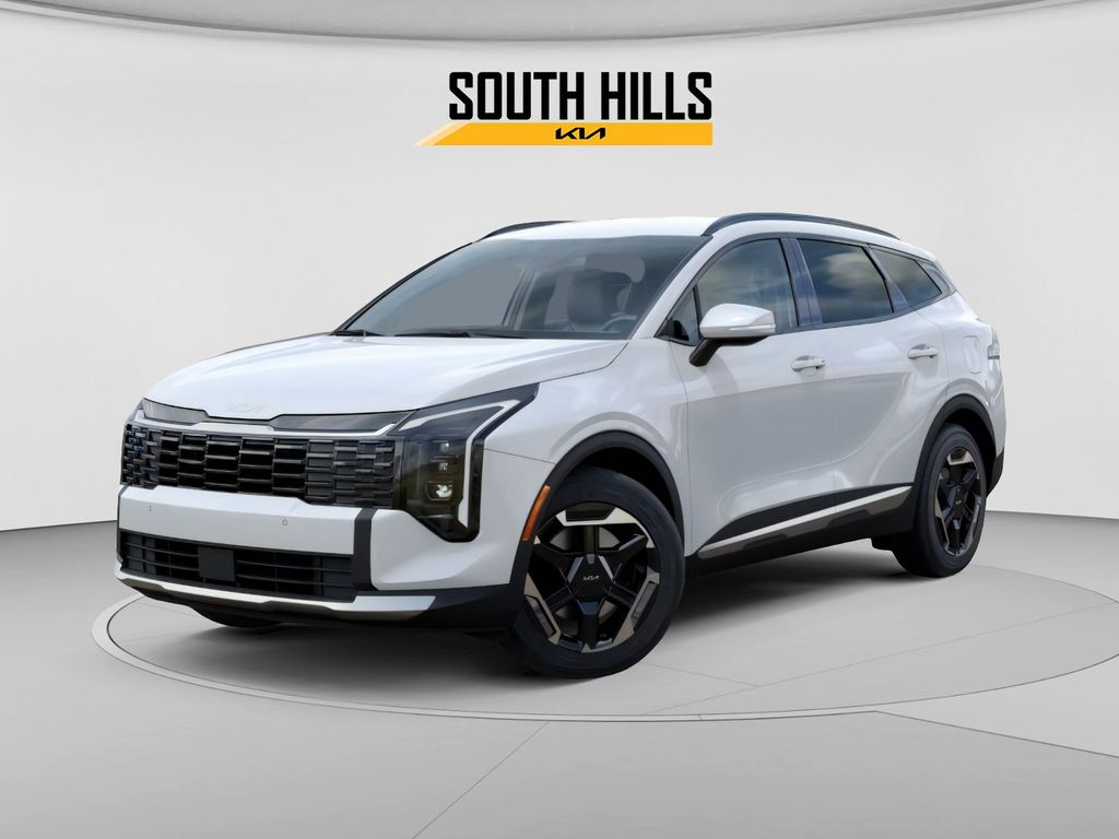 2027 Kia Sportage Hybrid S White at South Hills Kia