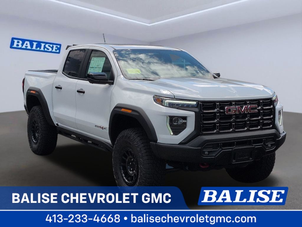 Summit White 2026 GMC Canyon Pickup Truck Four-Wheel Drive 8-Speed Automatic