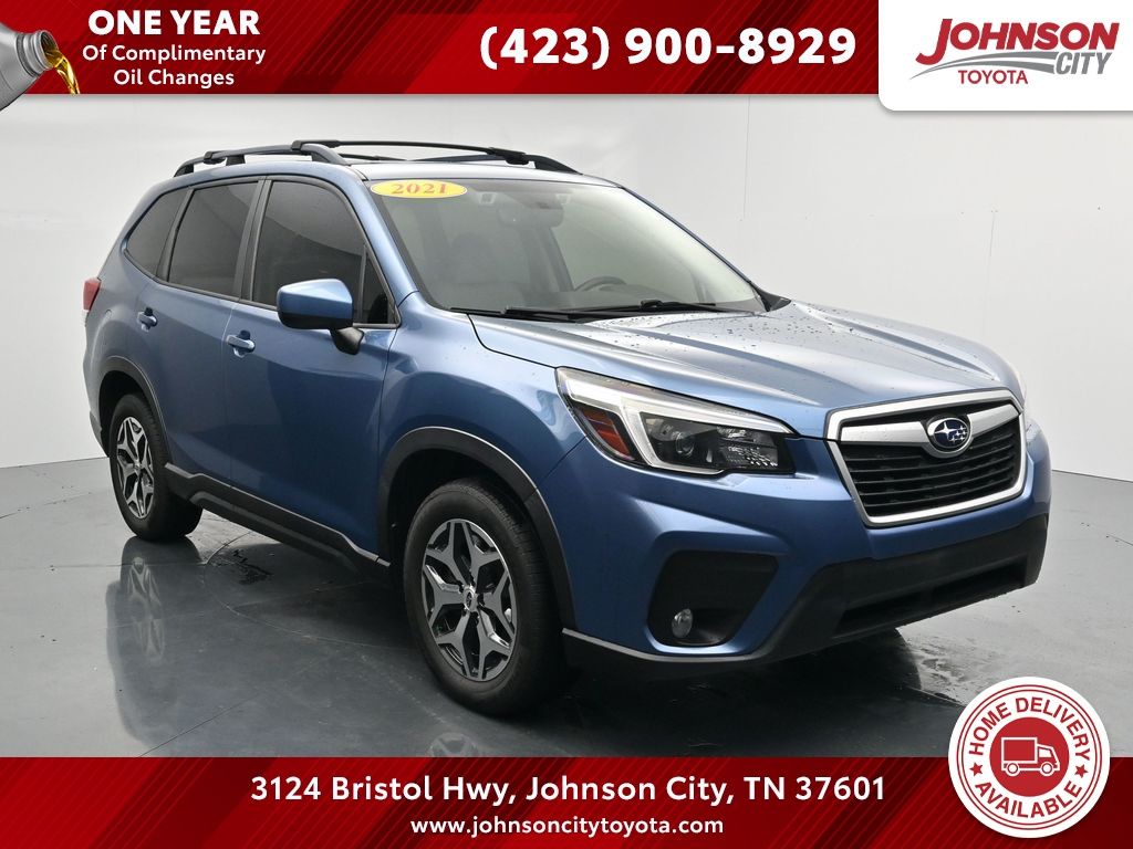 Horizon Blue Pearl 2021 Subaru Forester SUV / Crossover All-Wheel Drive Continuously Variable Transmission