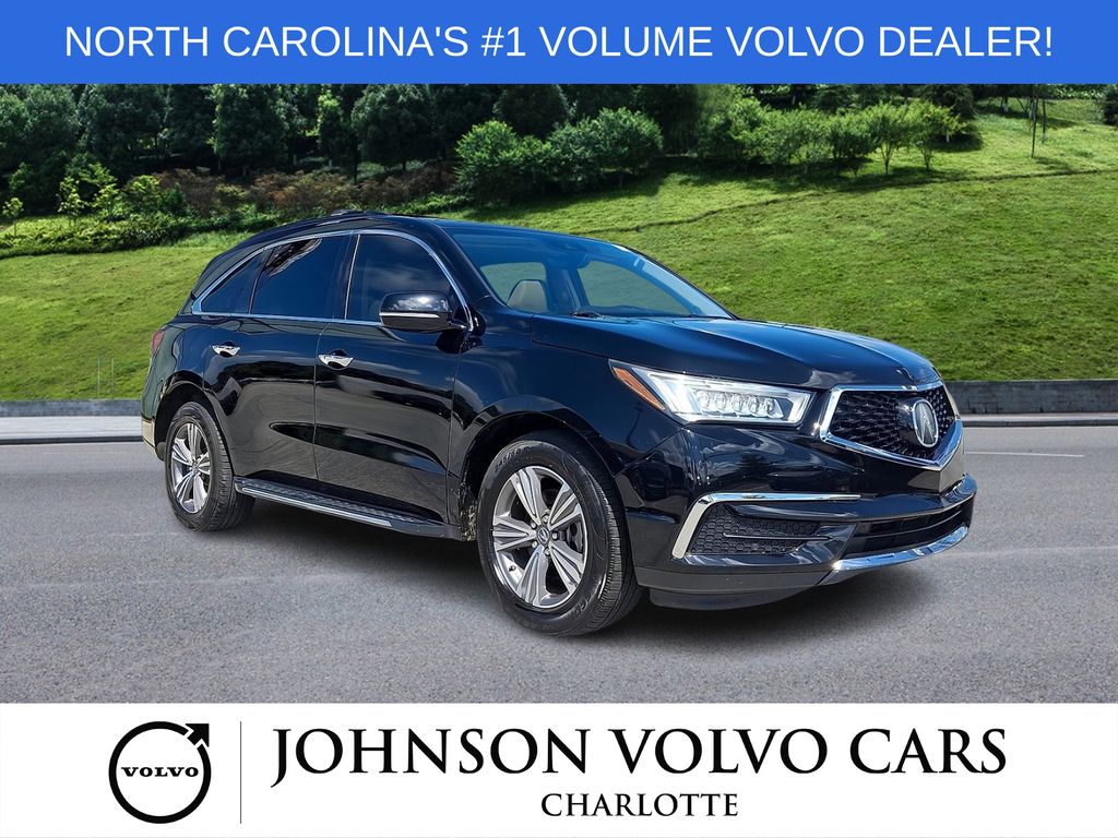 Majestic Black Pearl 2019 Acura MDX SUV / Crossover All-Wheel Drive 9-Speed Automatic