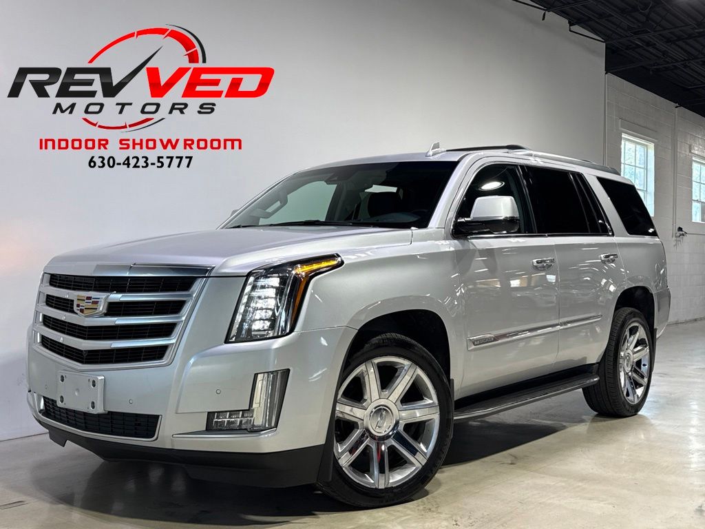 Radiant Silver Metallic 2016 Cadillac Escalade SUV / Crossover Four-Wheel Drive 8-Speed Automatic