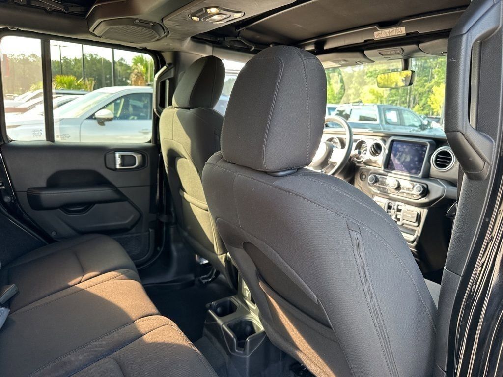 2020 Black Clearcoat Jeep Wrangler Unlimited Unlimited Sahara 4X4 SUV