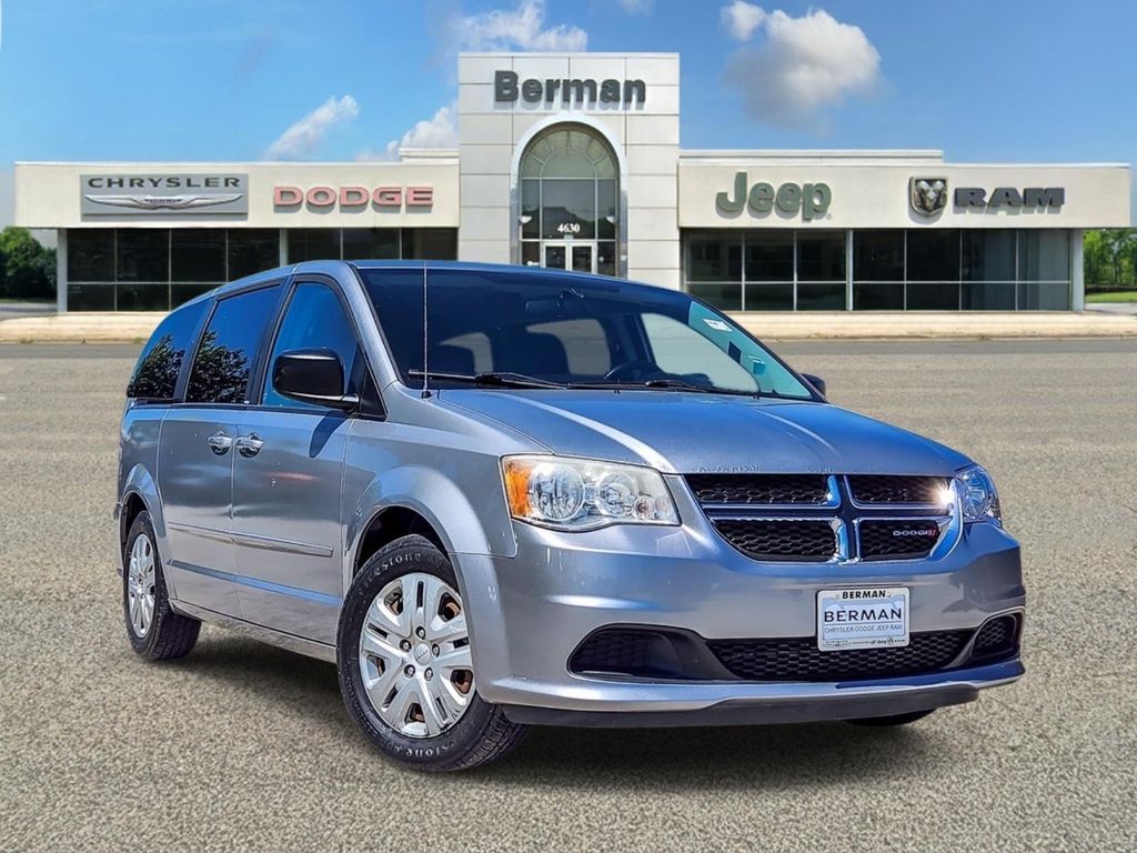Billet Silver Metallic Clearcoat 2014 Dodge Grand Caravan SE FWD Minivan Front-Wheel Drive 6-Speed Automatic