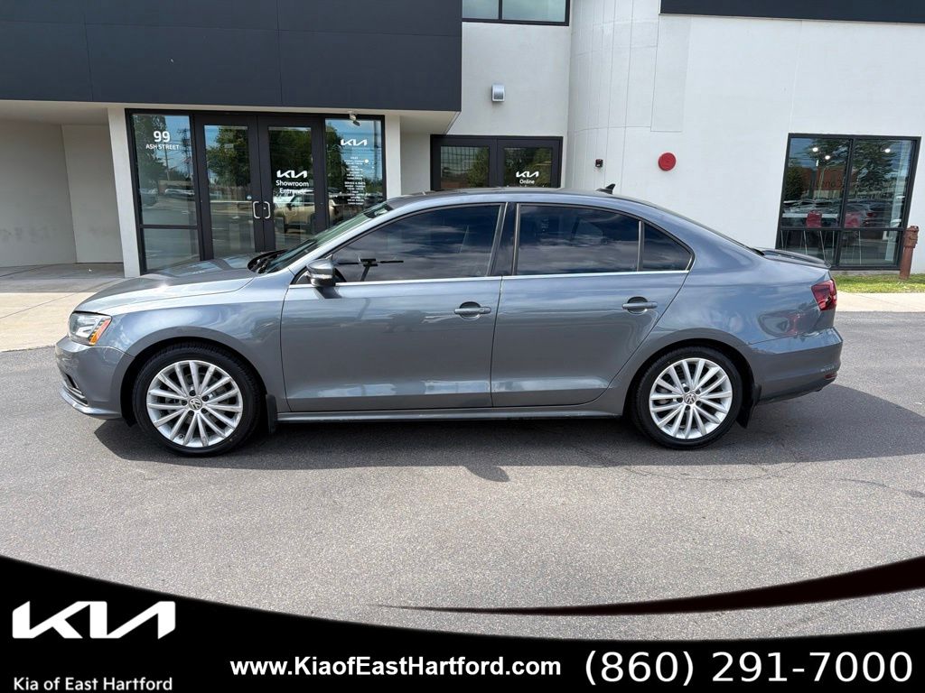 Used 2016 Volkswagen Jetta SEL with VIN 3VWL17AJ7GM227782 for sale in East Hartford, CT