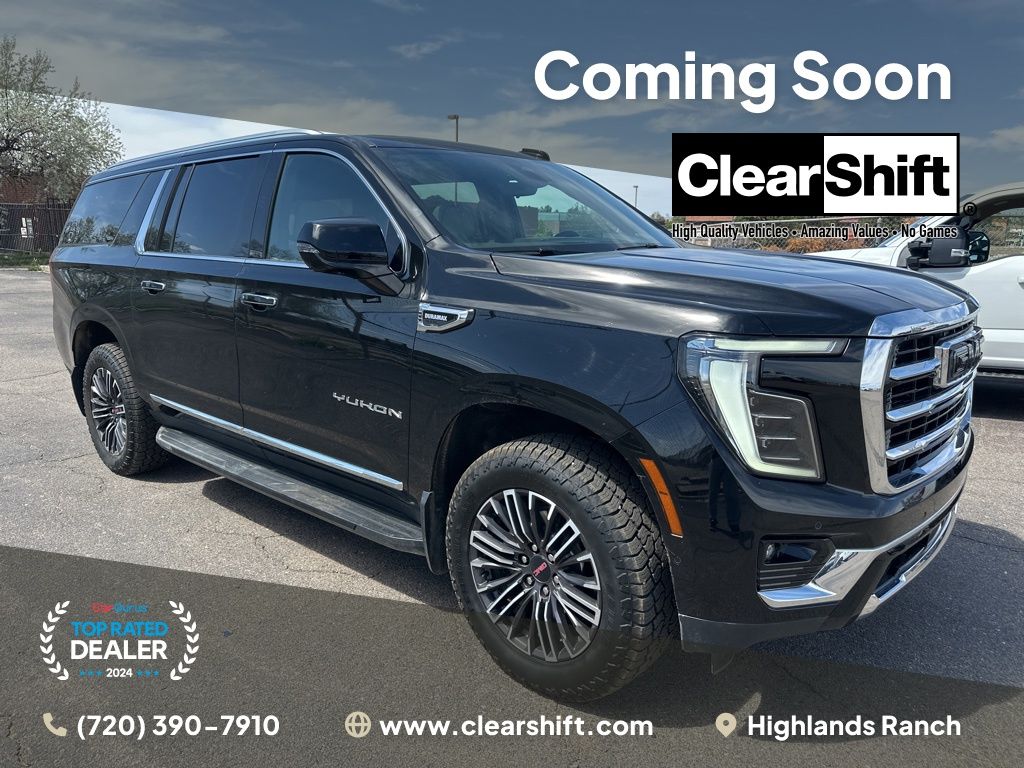 Onyx Black 2025 GMC Yukon XL Elevation 4WD SUV / Crossover Four-Wheel Drive