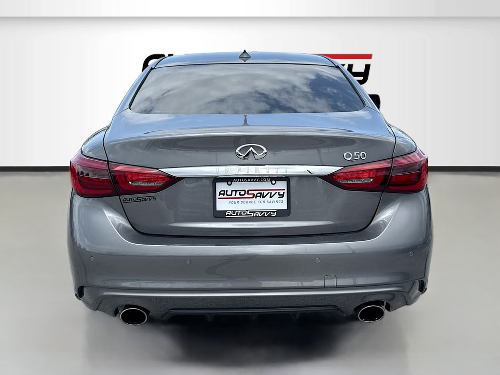 2023 INFINITI Q50 LUXE Gray at AutoSavvy Houston Northwest