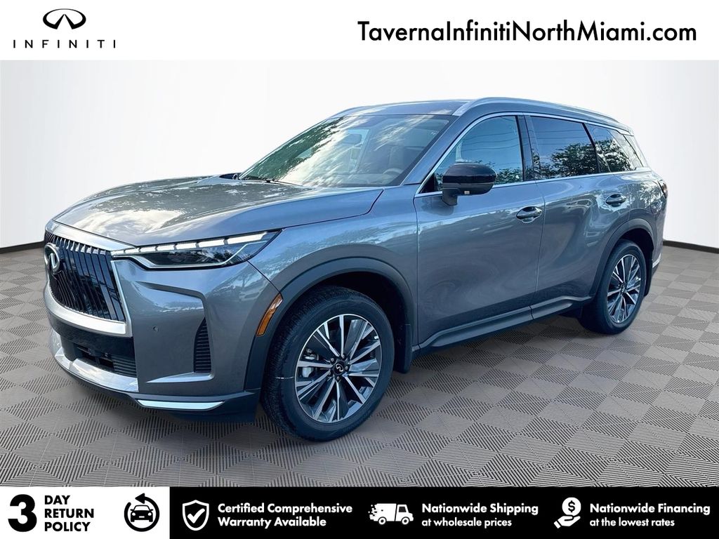 Gray (Graphite Shadow) 2027 INFINITI QX60 SUV / Crossover Front-Wheel Drive 9-Speed Automatic