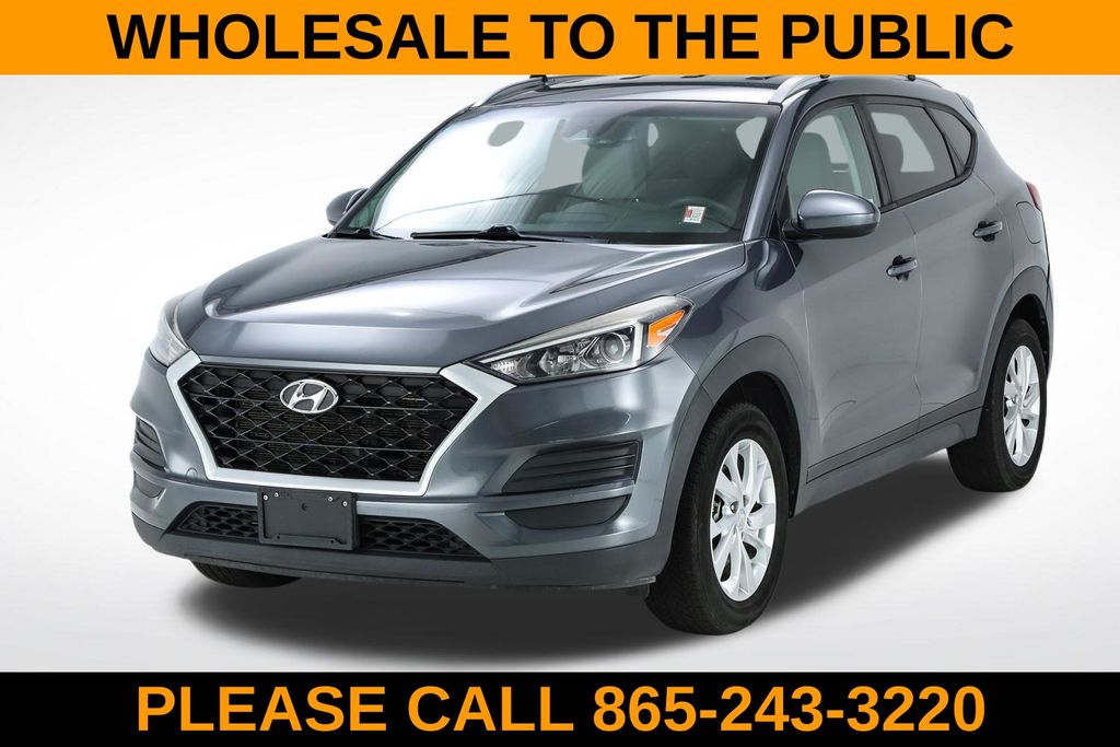 Coliseum Gray 2019 Hyundai Tucson SUV / Crossover All-Wheel Drive 6-Speed Automatic