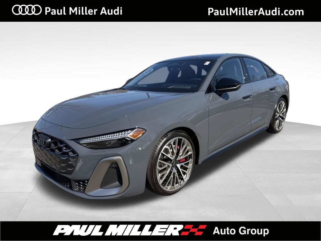 Magnet Gray 2025 Audi S5 3.0T quattro Prestige Sedan All-Wheel Drive 7-Speed Automatic