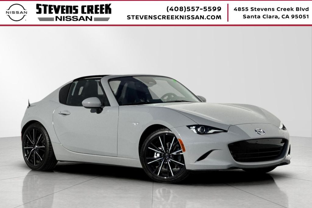 Aero Gray Metallic 2025 Mazda MX-5 Miata Convertible Rear-Wheel Drive 6-Speed Manual