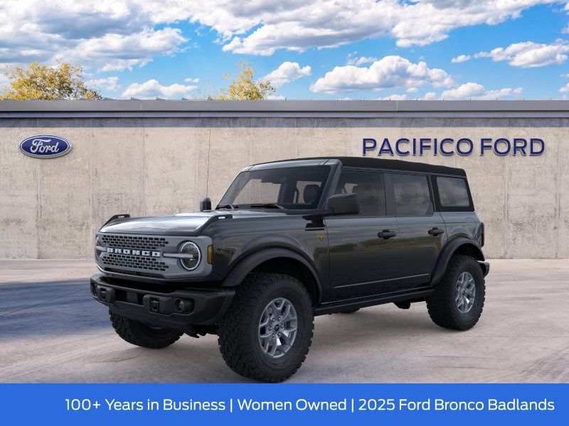 Shadow Black 2025 Ford Bronco SUV / Crossover Four-Wheel Drive Automatic