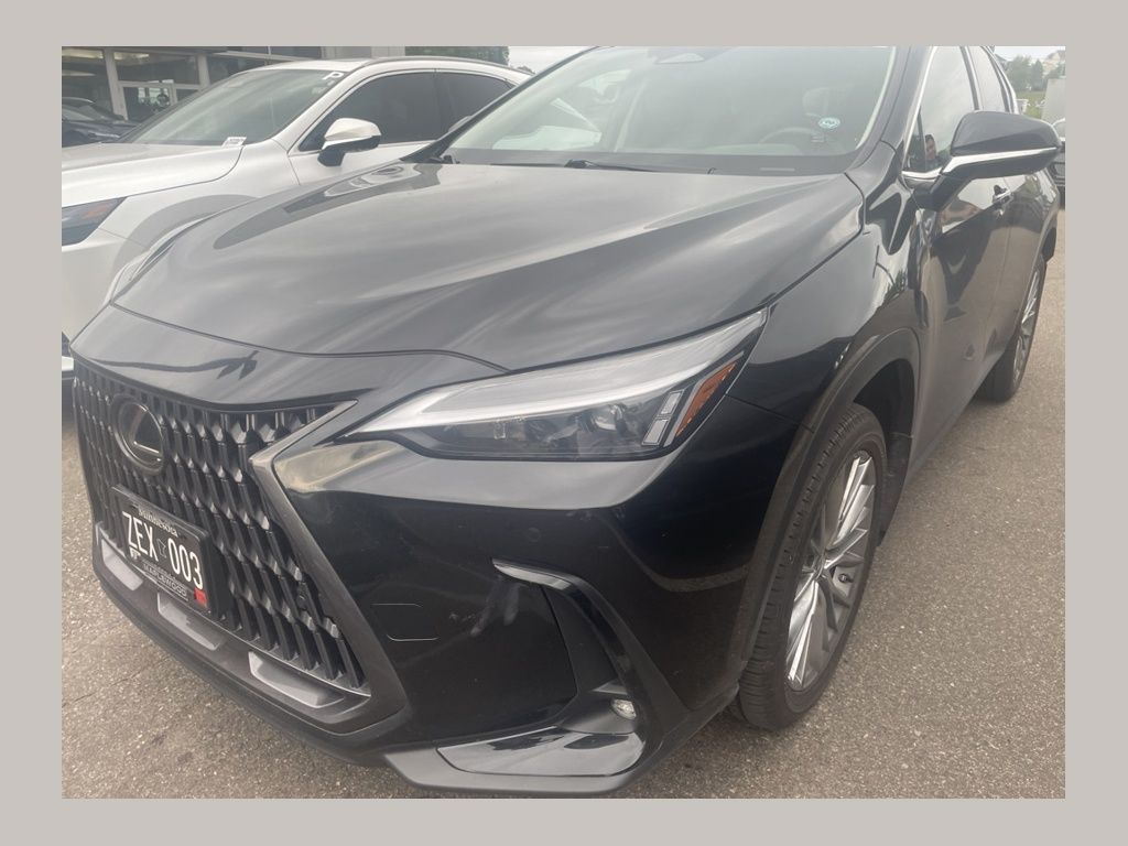 Black (Caviar) 2025 Lexus NX Hybrid SUV / Crossover All-Wheel Drive Continuously Variable Transmission