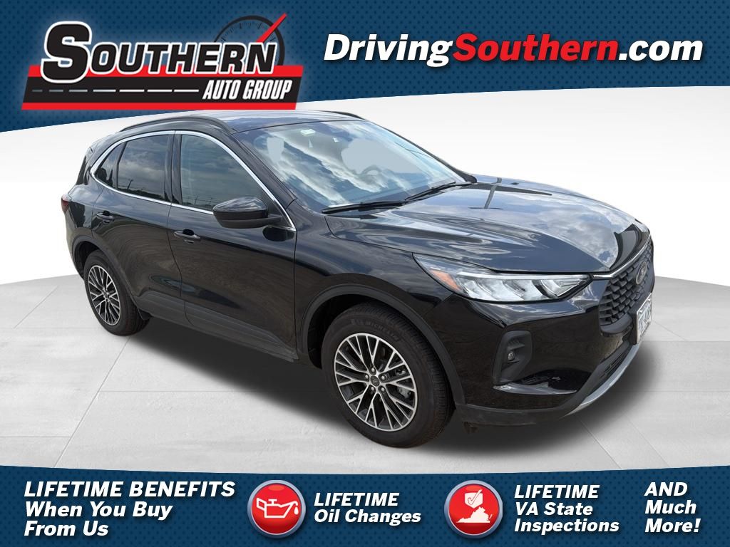 Black Metallic 2025 Ford Escape Hybrid Plug-in SUV / Crossover Front-Wheel Drive Continuously Variable Transmission