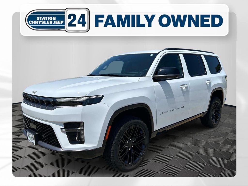 Bright White Clearcoat 2026 Jeep Grand Wagoneer SUV / Crossover Four-Wheel Drive 8-Speed Automatic