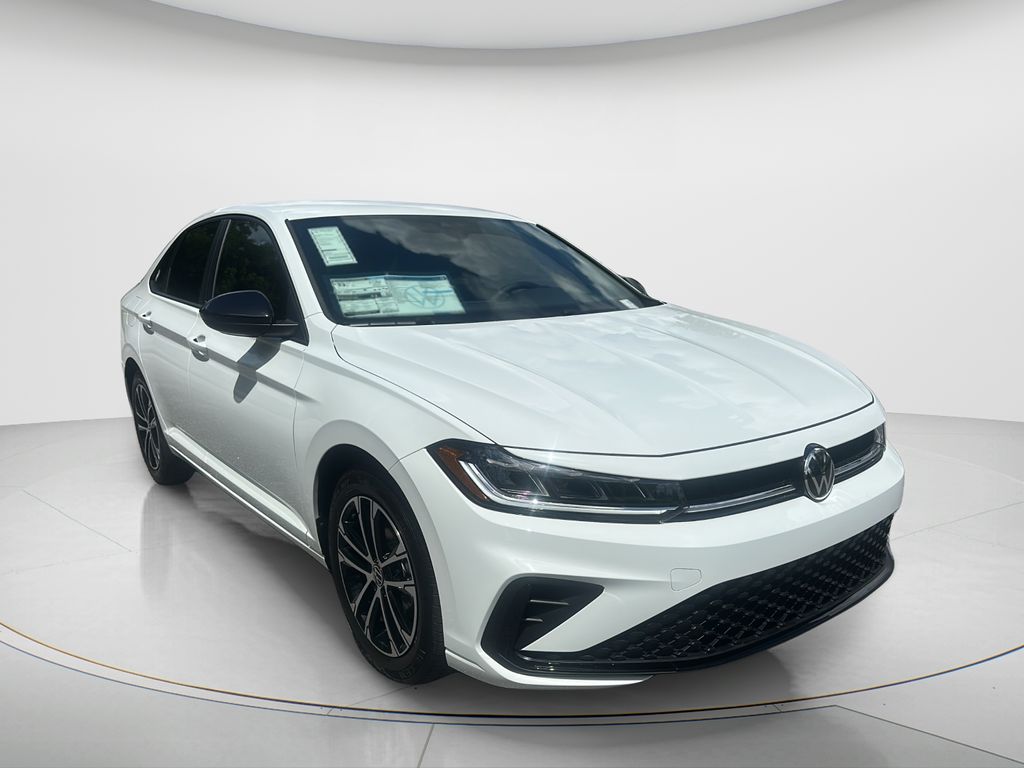 New 2026 White Volkswagen 1.5T Sport image 7