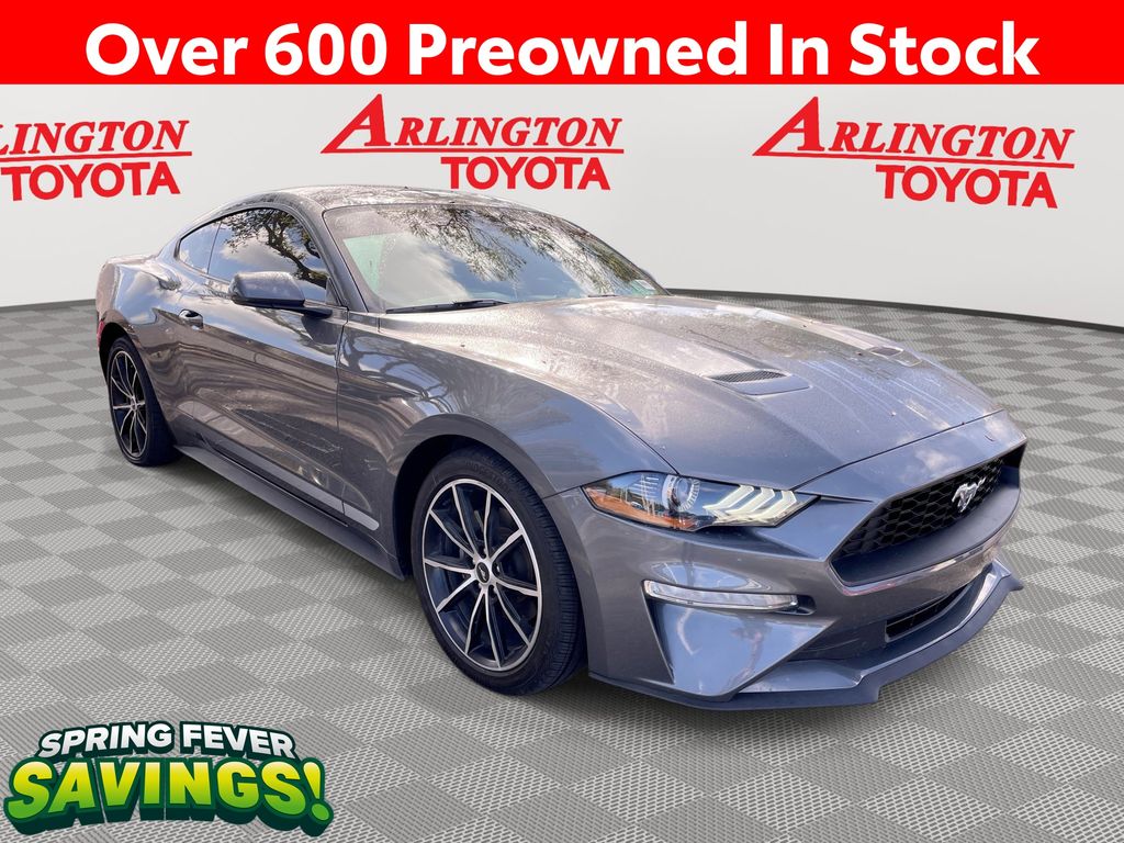 Gray Metallic 2023 Ford Mustang EcoBoost Fastback RWD Coupe Rear-Wheel Drive Automatic
