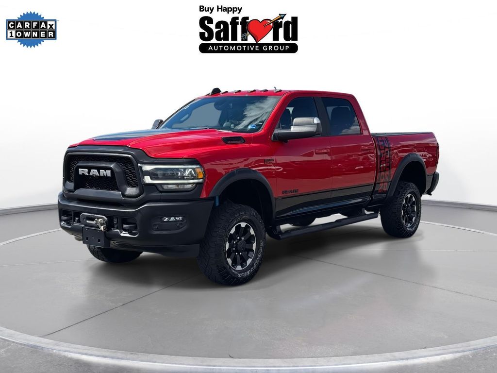Flame Red Clearcoat 2022 RAM 2500 Power Wagon Crew Cab 4WD Pickup Truck Four-Wheel Drive 8-Speed Automatic