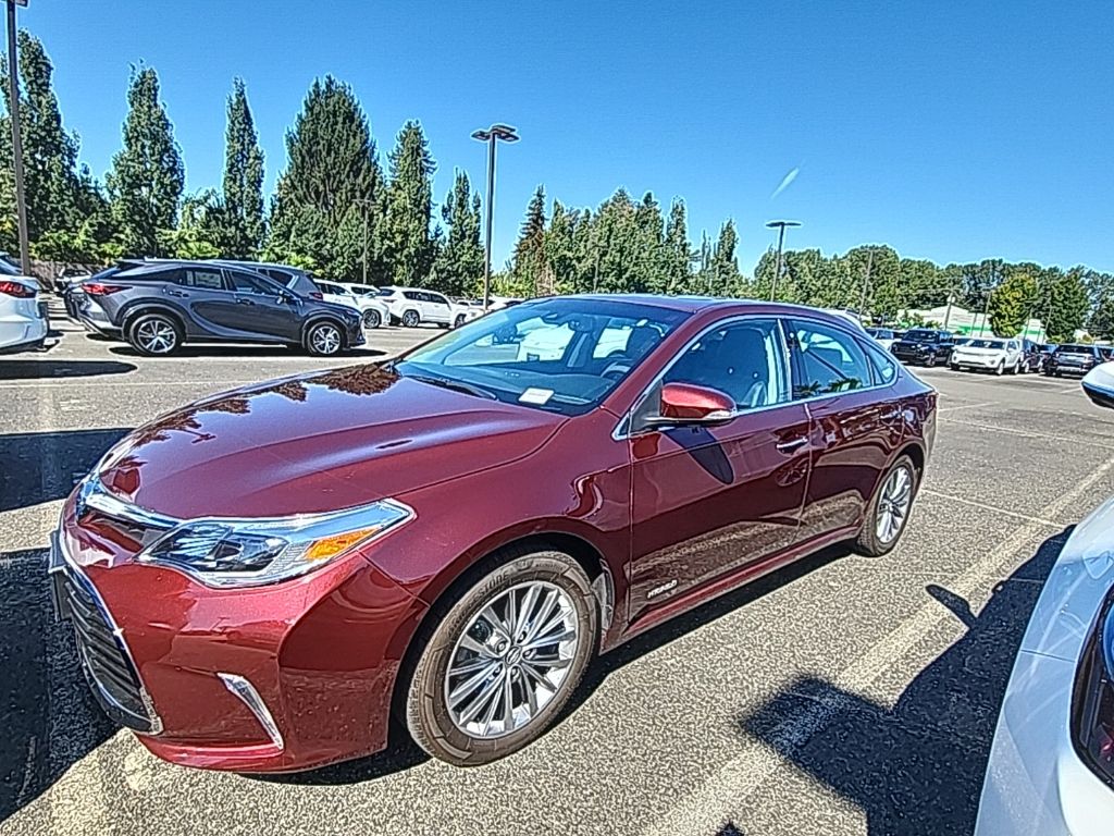 Ooh La La Rouge Mica 2016 Toyota Avalon Hybrid Sedan Front-Wheel Drive Continuously Variable Transmission