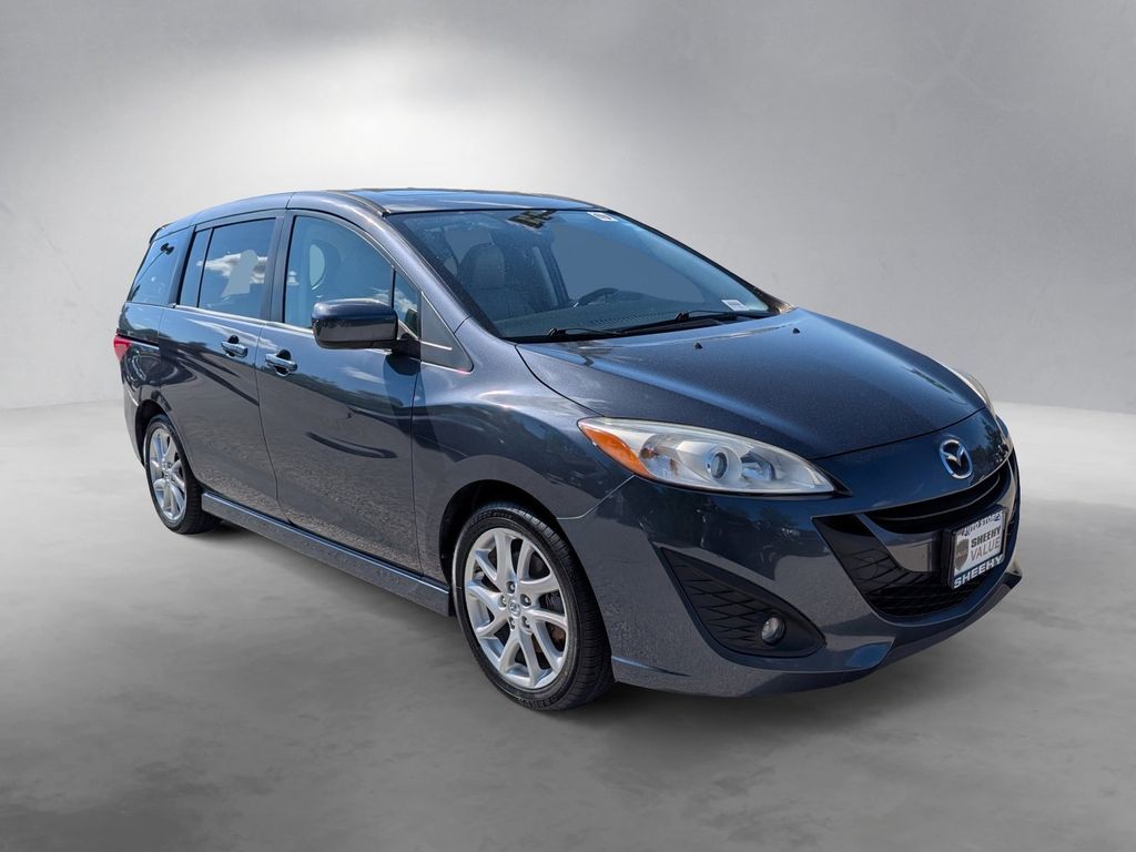 Metropolitan Gray 2012 Mazda MAZDA5 Grand Touring Minivan Front-Wheel Drive 5-Speed Automatic Overdrive