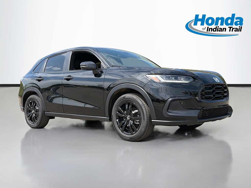 Crystal Black Pearl 2026 Honda HR-V Sport FWD SUV / Crossover Front-Wheel Drive Continuously Variable Transmission