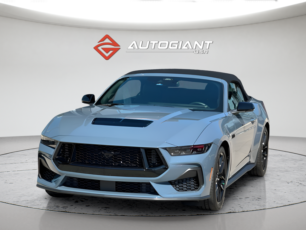 Vapor Blue 2025 Ford Mustang Convertible Rear-Wheel Drive Automatic