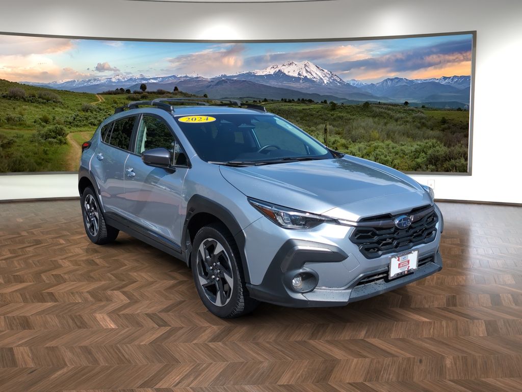 Ice Silver Metallic 2024 Subaru Crosstrek SUV / Crossover All-Wheel Drive Continuously Variable Transmission