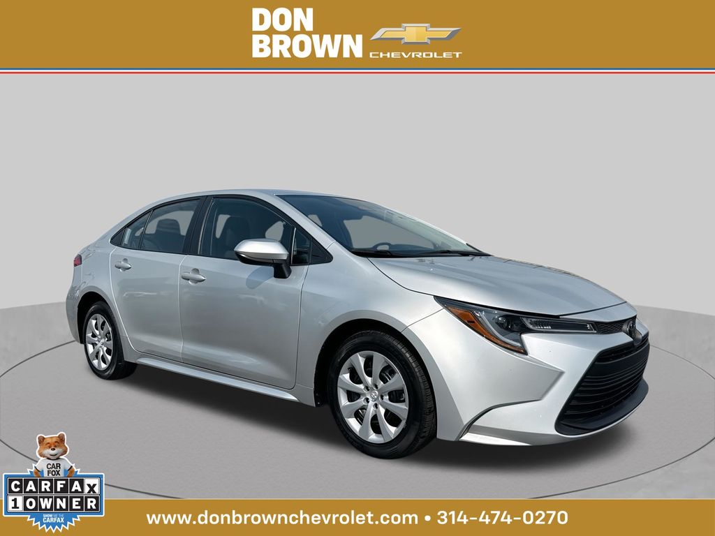 Classic Silver Metallic 2024 Toyota Corolla Sedan Front-Wheel Drive Continuously Variable Transmission