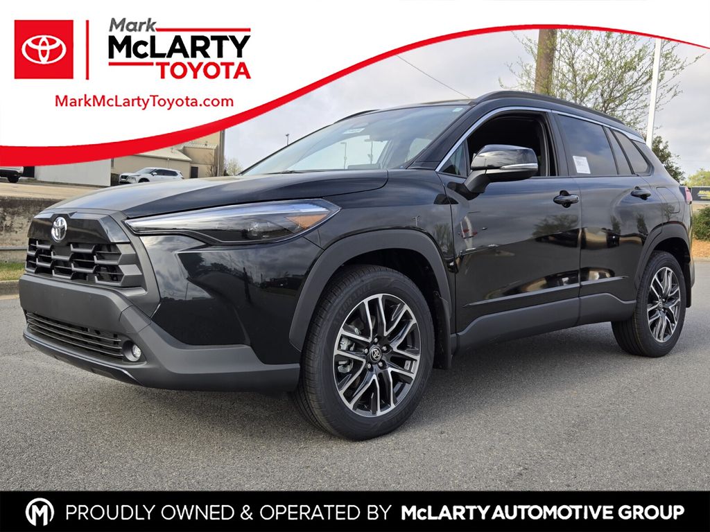 Jet Black 2026 Toyota Corolla Cross XLE FWD SUV / Crossover Front-Wheel Drive Continuously Variable Transmission