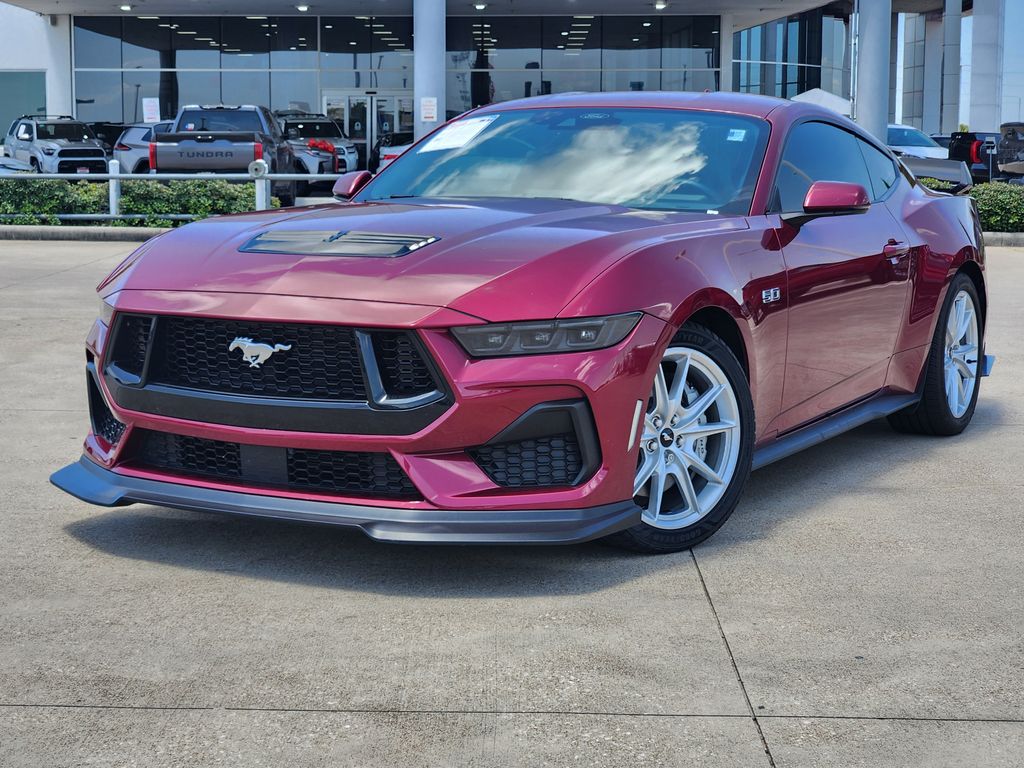 Pink (Magenta) 2025 Ford Mustang Coupe Rear-Wheel Drive Automatic