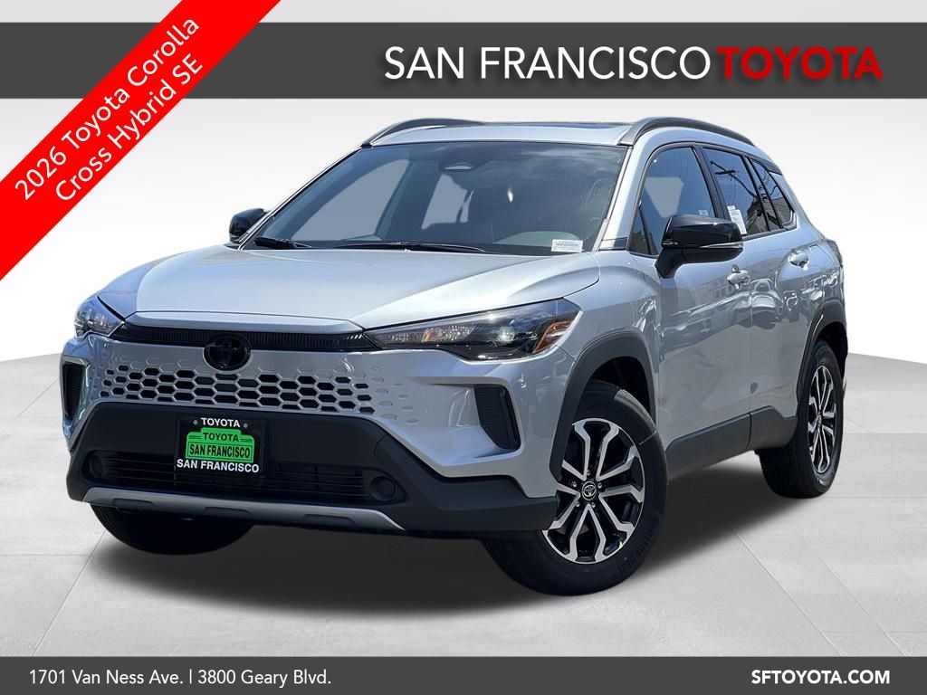 Silver 2026 Toyota Corolla Cross Hybrid SUV / Crossover All-Wheel Drive Continuously Variable Transmission