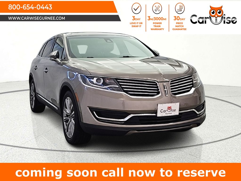 Luxe Metallic 2017 Lincoln MKX Reserve AWD SUV / Crossover All-Wheel Drive 6-Speed Automatic