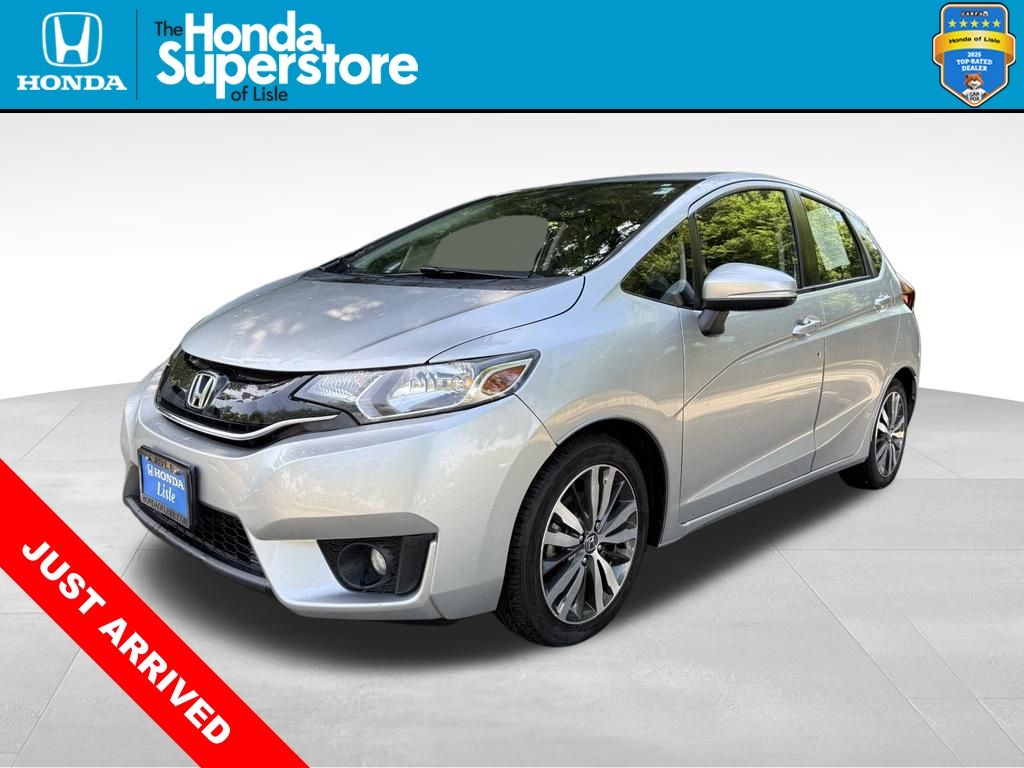 Silver 2016 Honda Fit EX Hatchback Front-Wheel Drive Continuously Variable Transmission