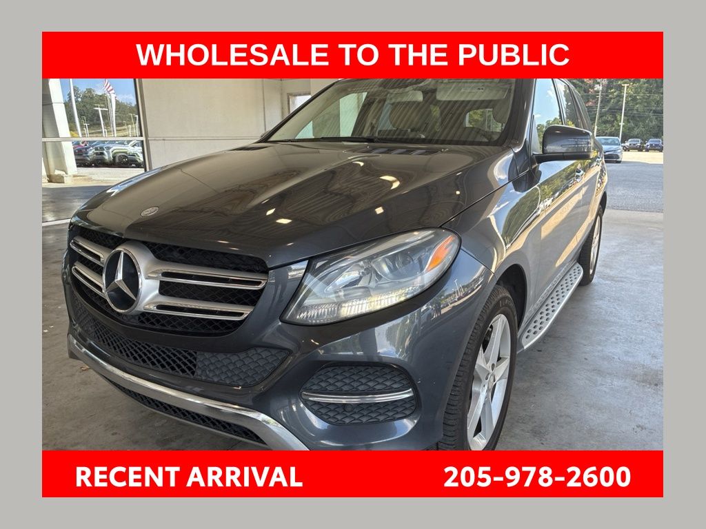 Gray 2016 Mercedes-Benz GLE SUV / Crossover Rear-Wheel Drive 7-Speed Automatic
