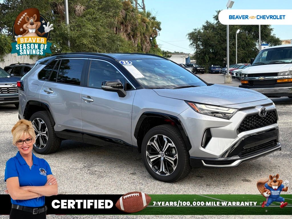 Used 2025 Toyota RAV4 Plug-In Hybrid SUV