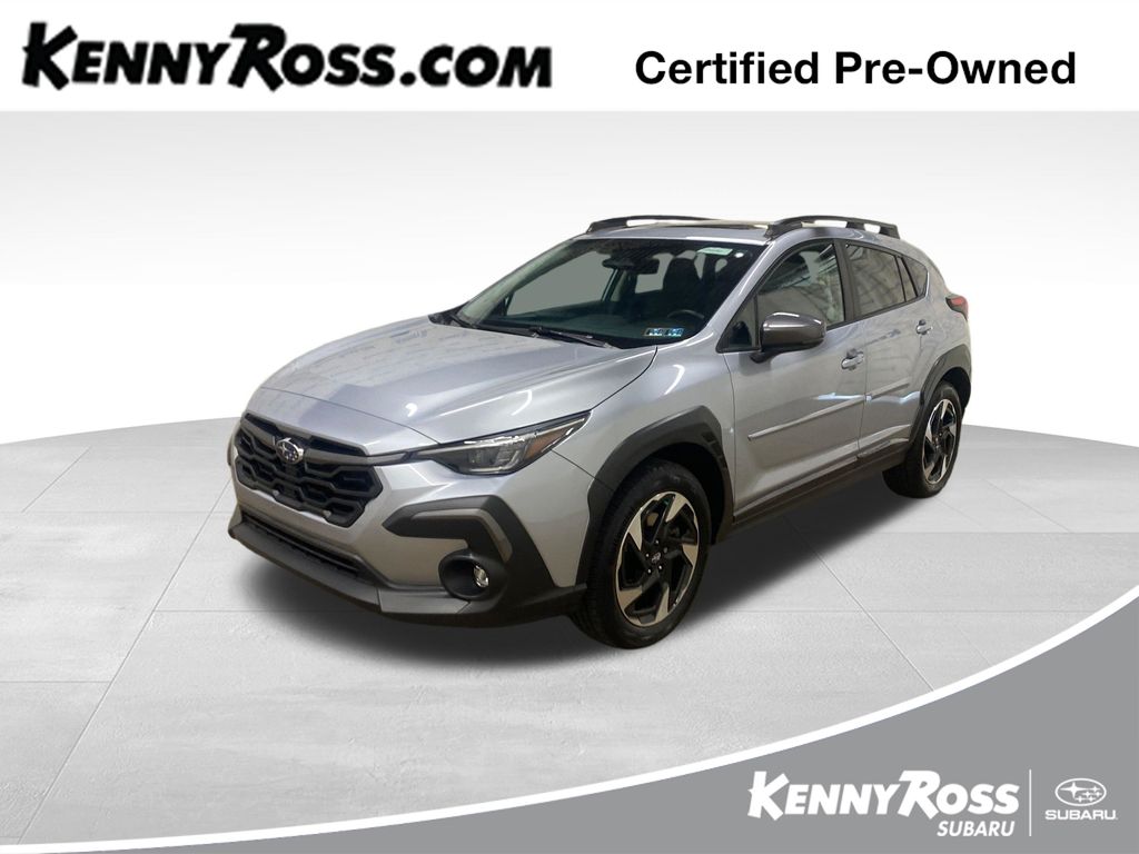 Ice Silver Metallic 2024 Subaru Crosstrek SUV / Crossover All-Wheel Drive Continuously Variable Transmission