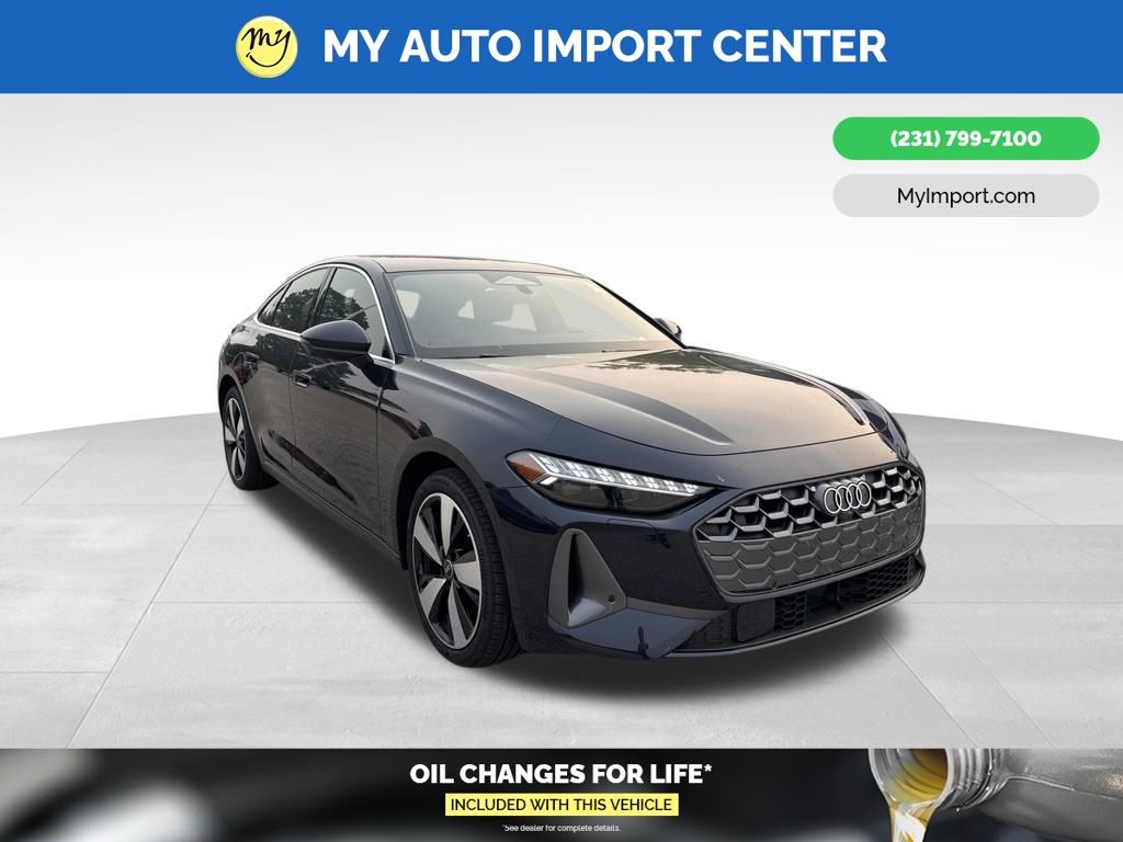 Firmament Blue Metallic 2025 Audi A5 Sedan All-Wheel Drive 7-Speed Automatic