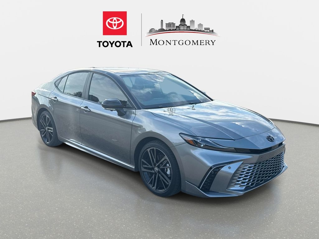 Midnight Black Metallic 2026 Toyota Camry Sedan Front-Wheel Drive Continuously Variable Transmission
